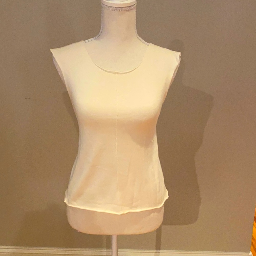 DKNY Pure open back cotton sweater